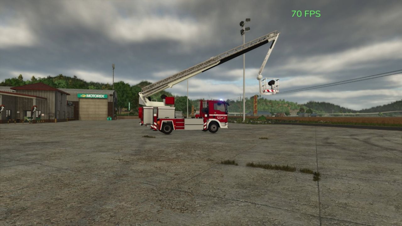 Scania-Feuerwehreinheit – Gelenkfahrzeug Reacte342C53