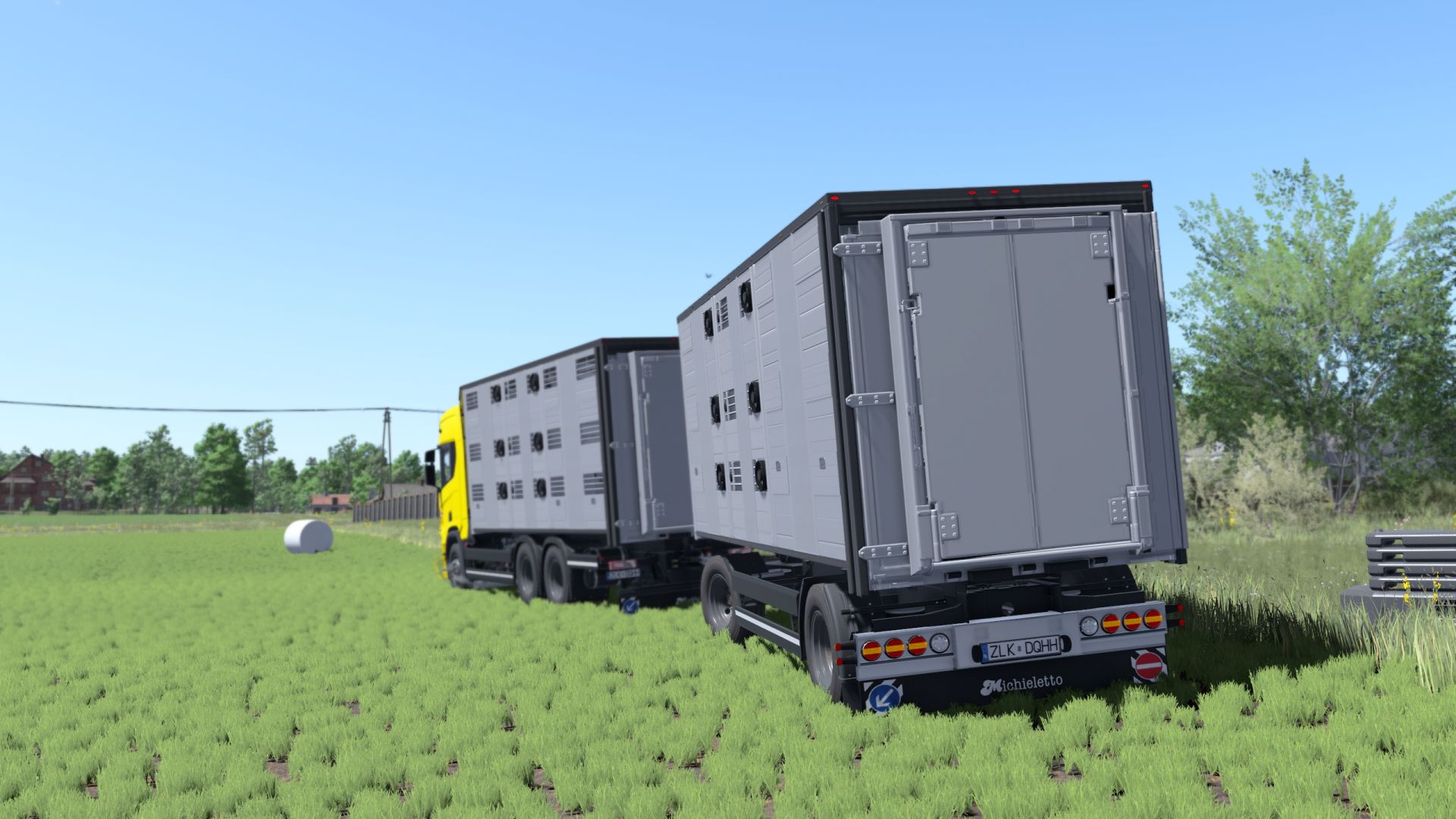 Scania R hayvan taşıma