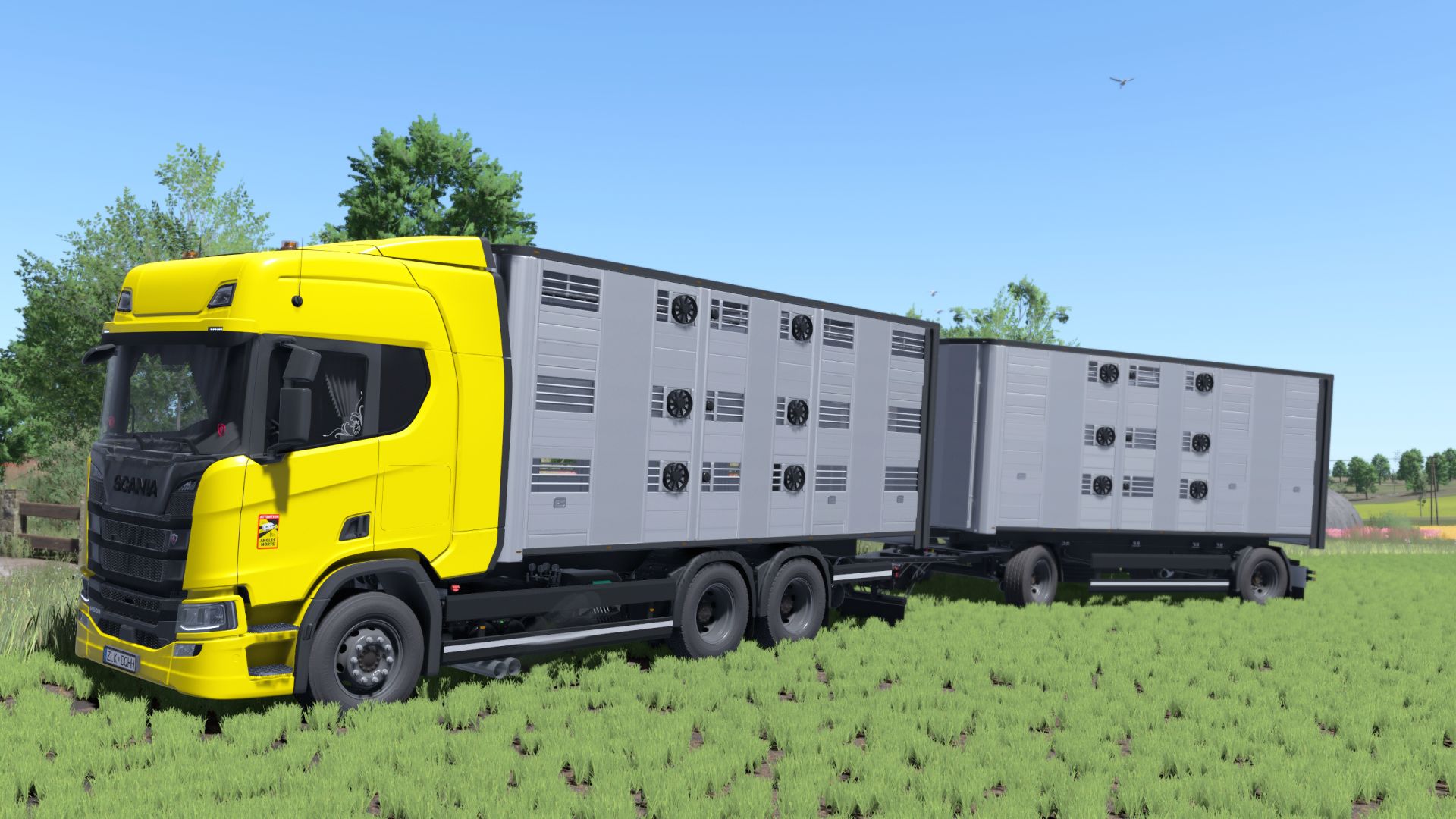 Transporte de animais Scania R