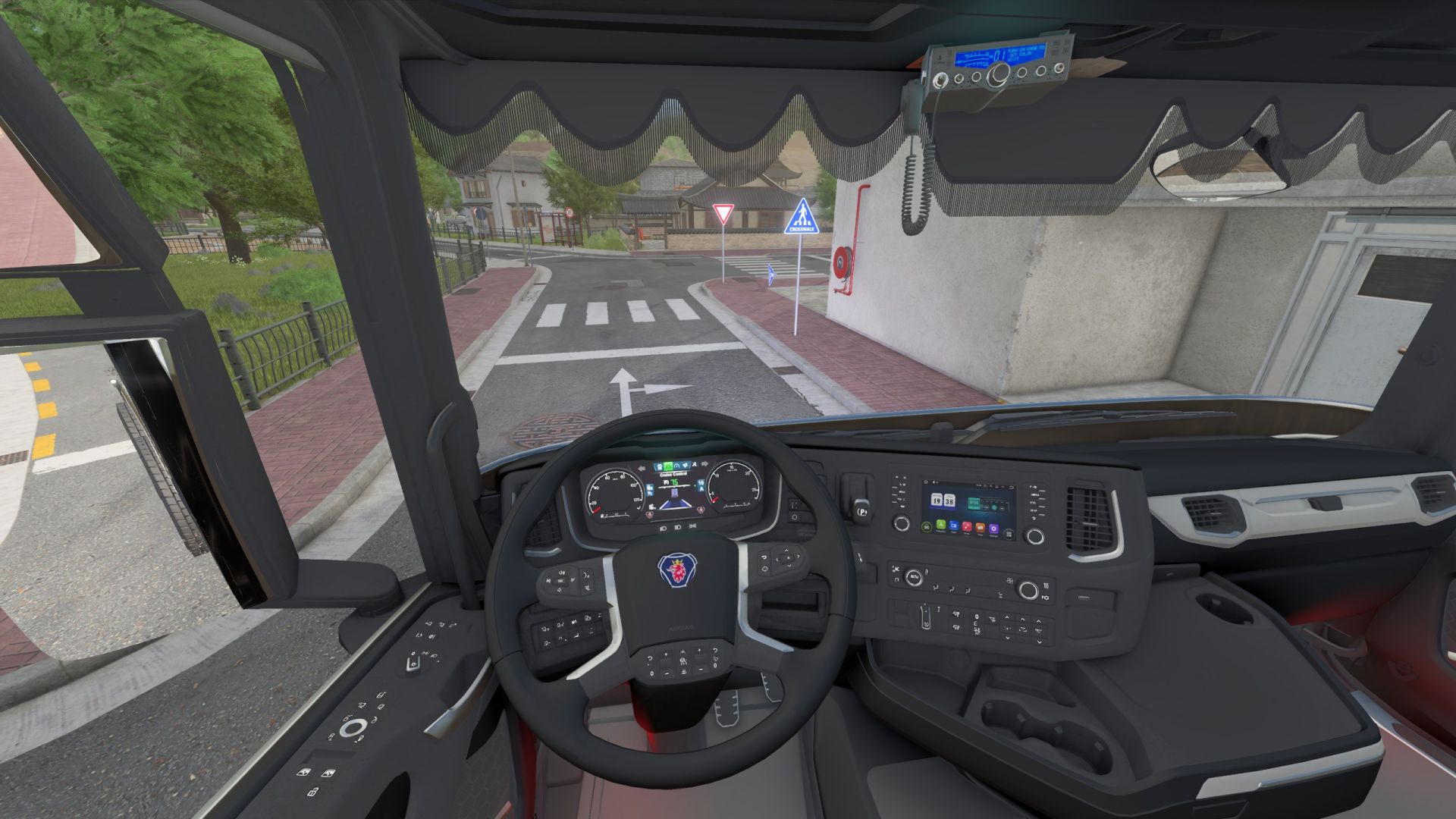 Scania R HKL & Hueffermann HKL Container Trailer