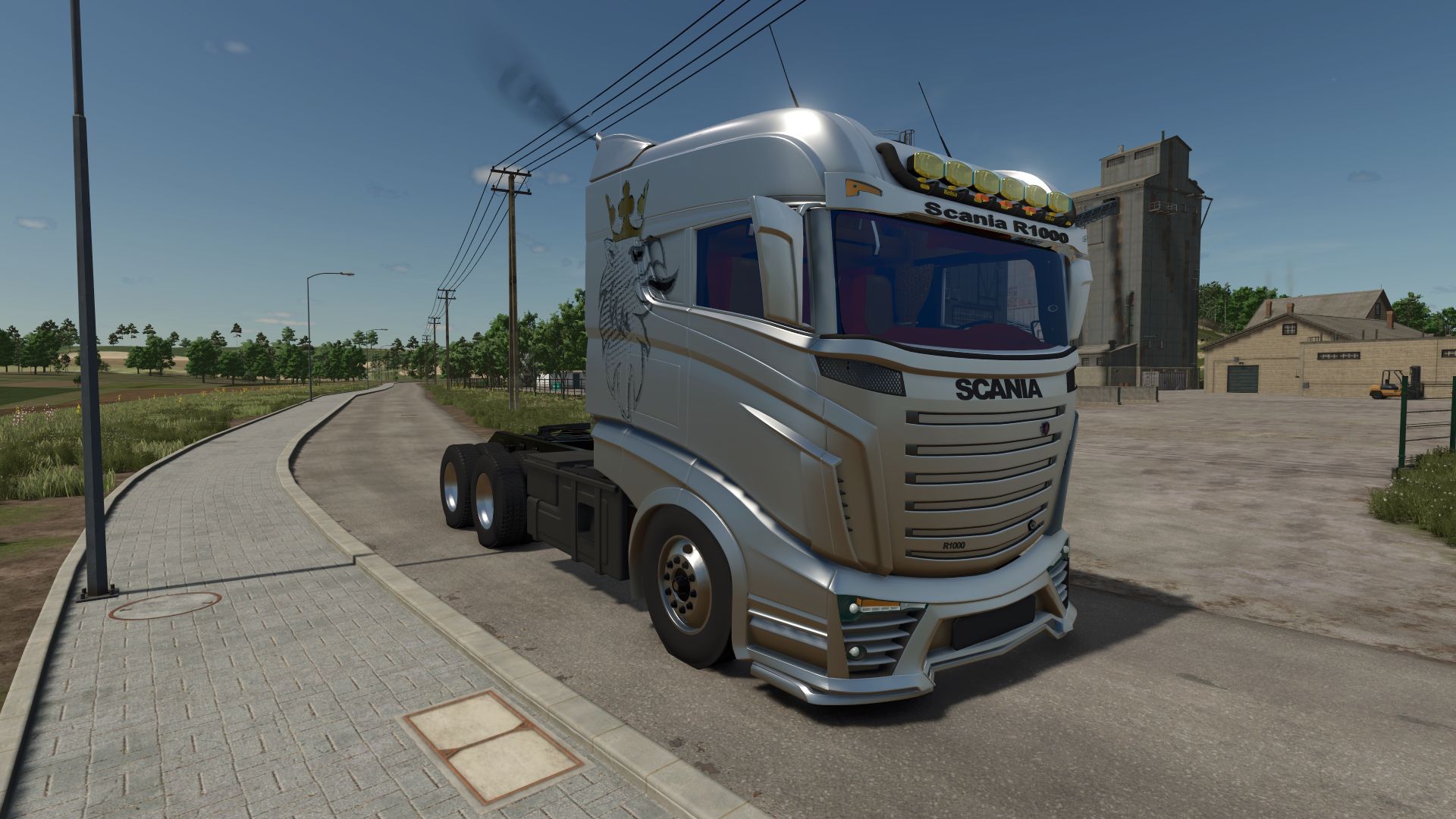 Scania R1000 Silver