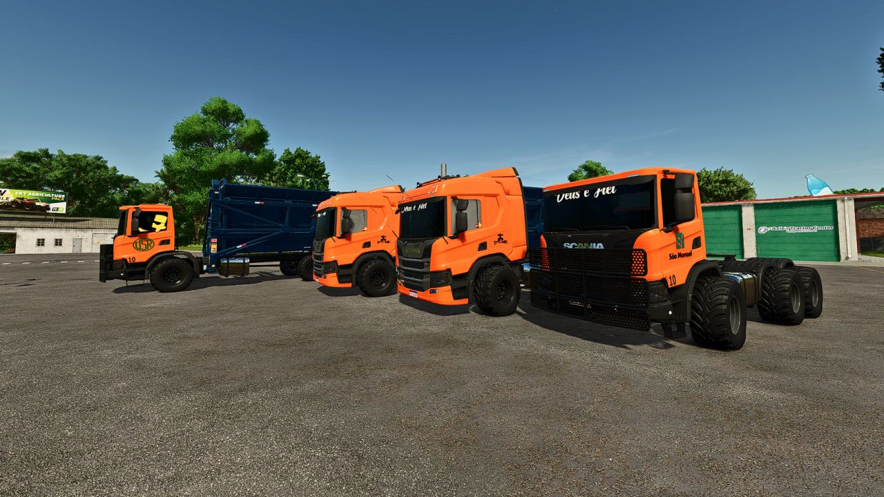 Грузовики Scania для сахарного тростника