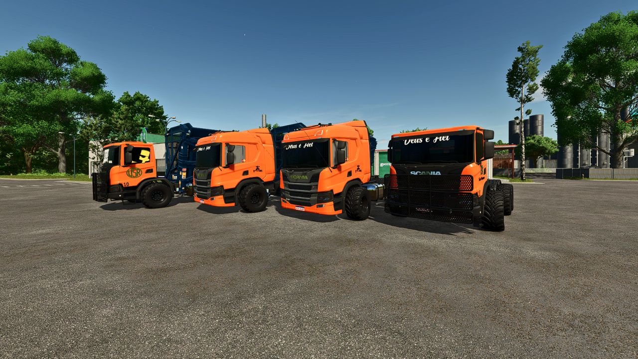Грузовики Scania для сахарного тростника
