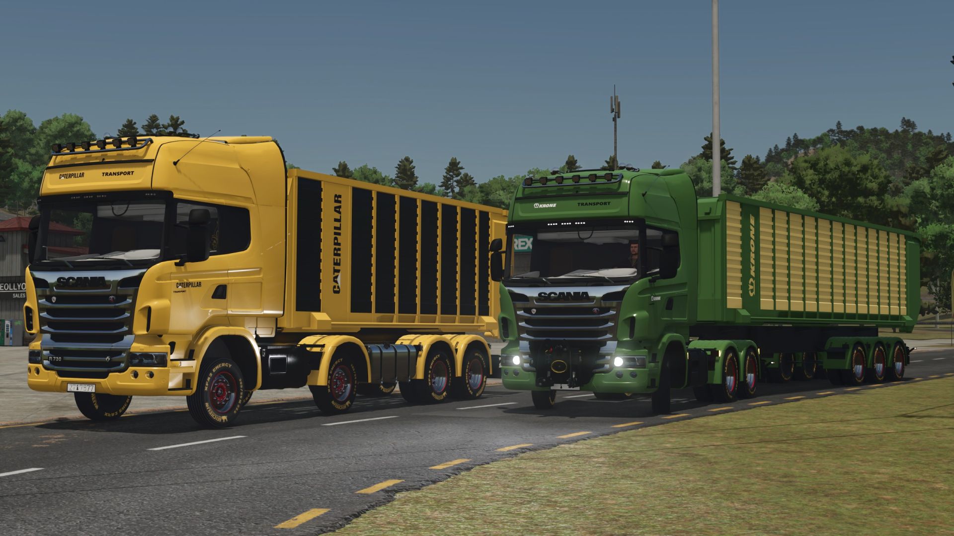 Scania TGX Cat