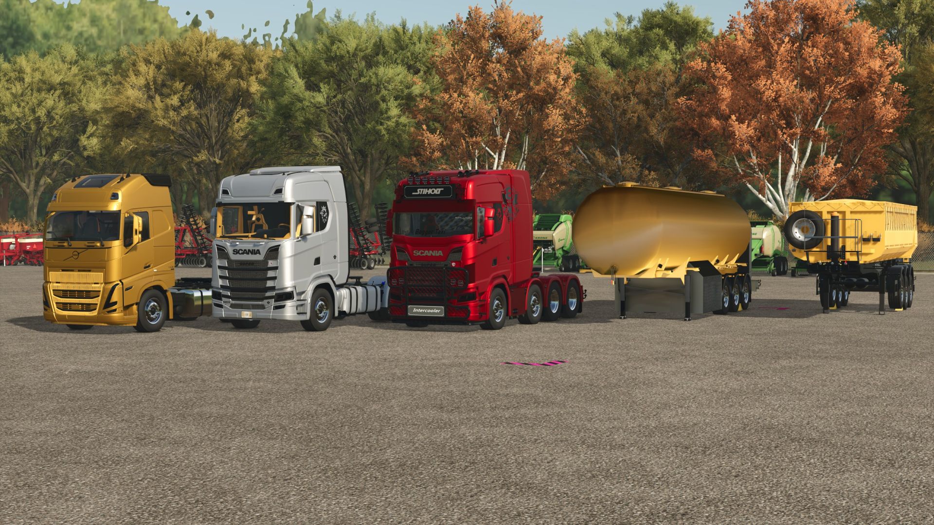 Scania ve Volvo Trucks Paketi + Treyler