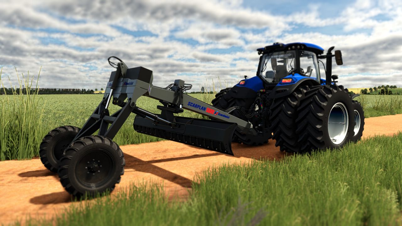 Scarabelot hydraulisch omkeerbaar nivelleerblad