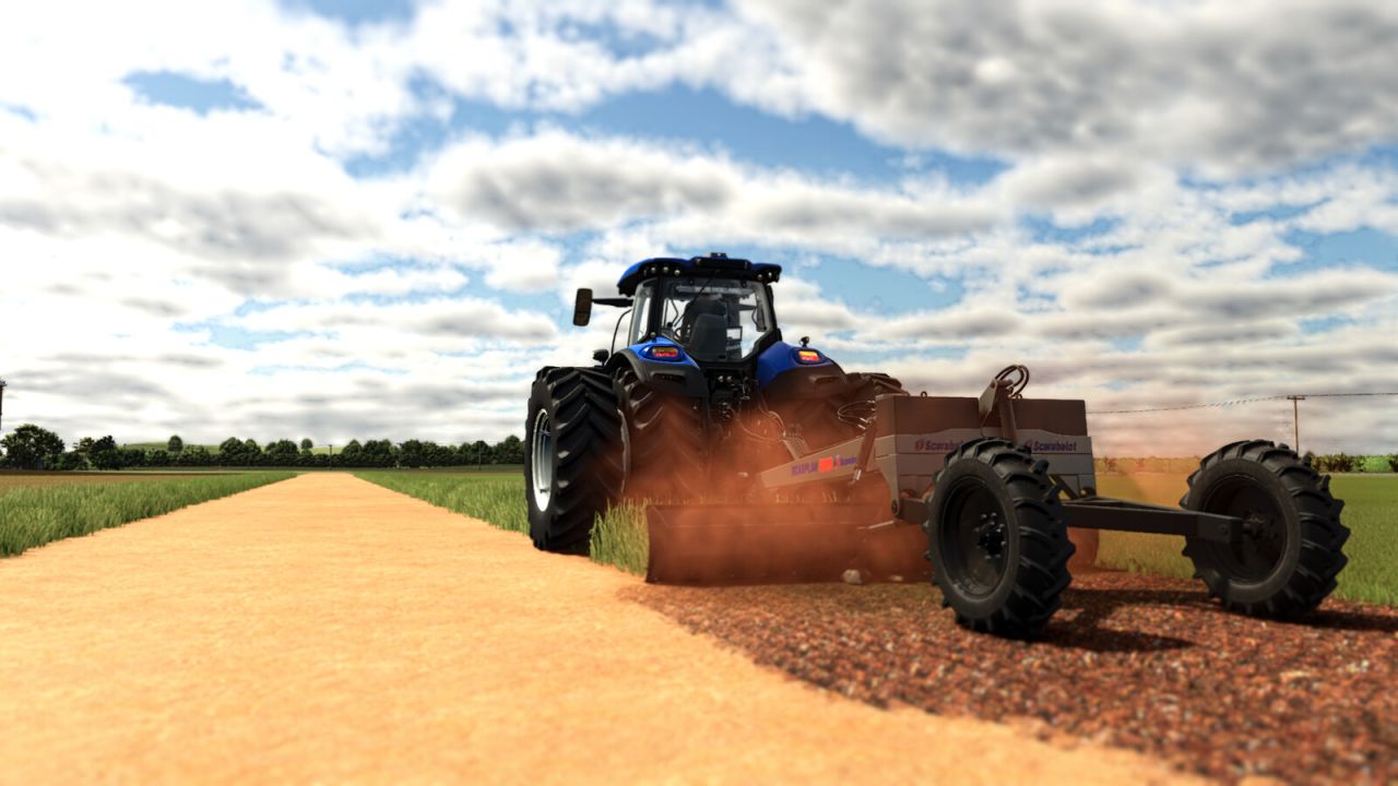 Scarabelot hydraulisch omkeerbaar nivelleerblad