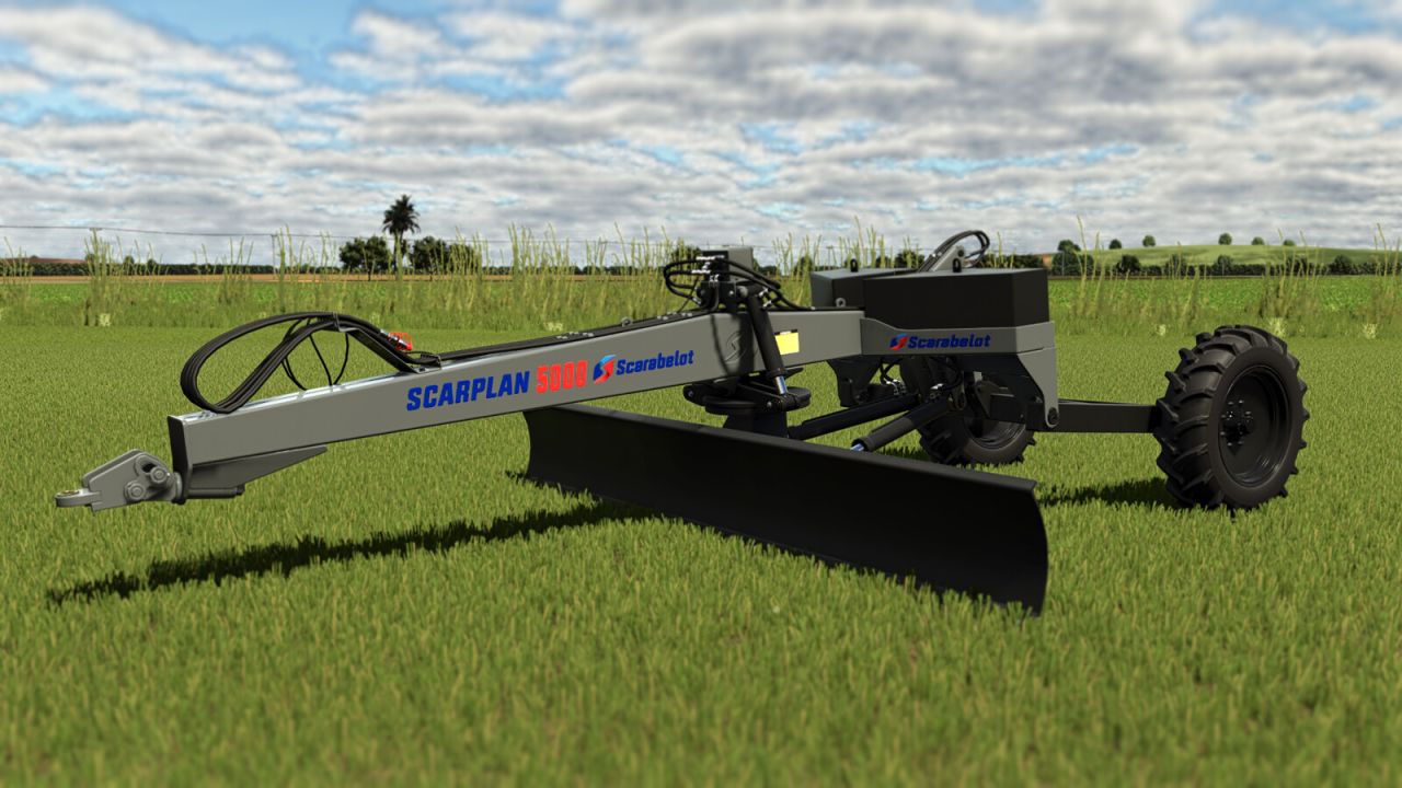 Scarabelot hydraulisch omkeerbaar nivelleerblad