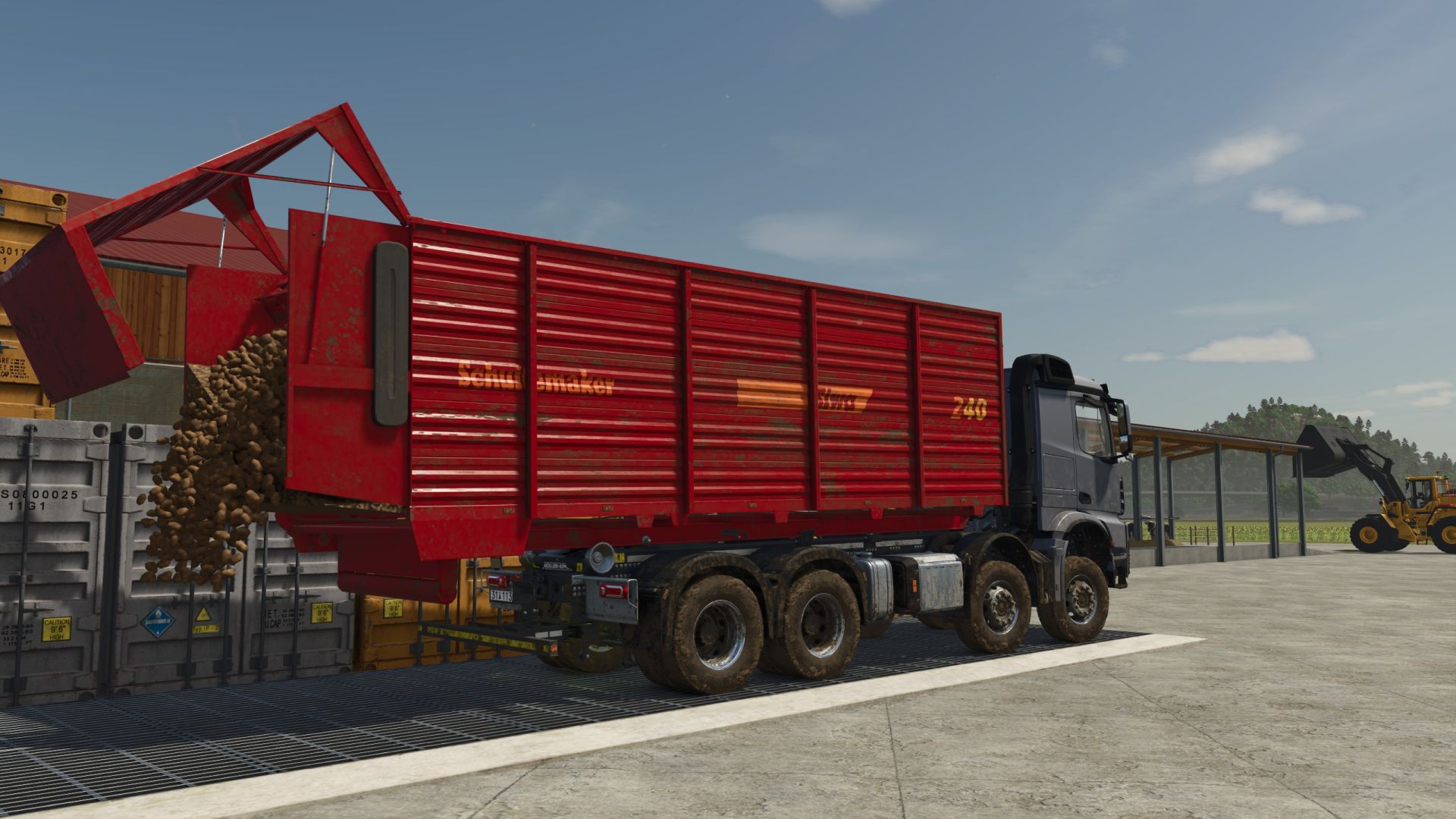 Schuitemaker Siwa 240 Hooklift Silaj Konteyneri