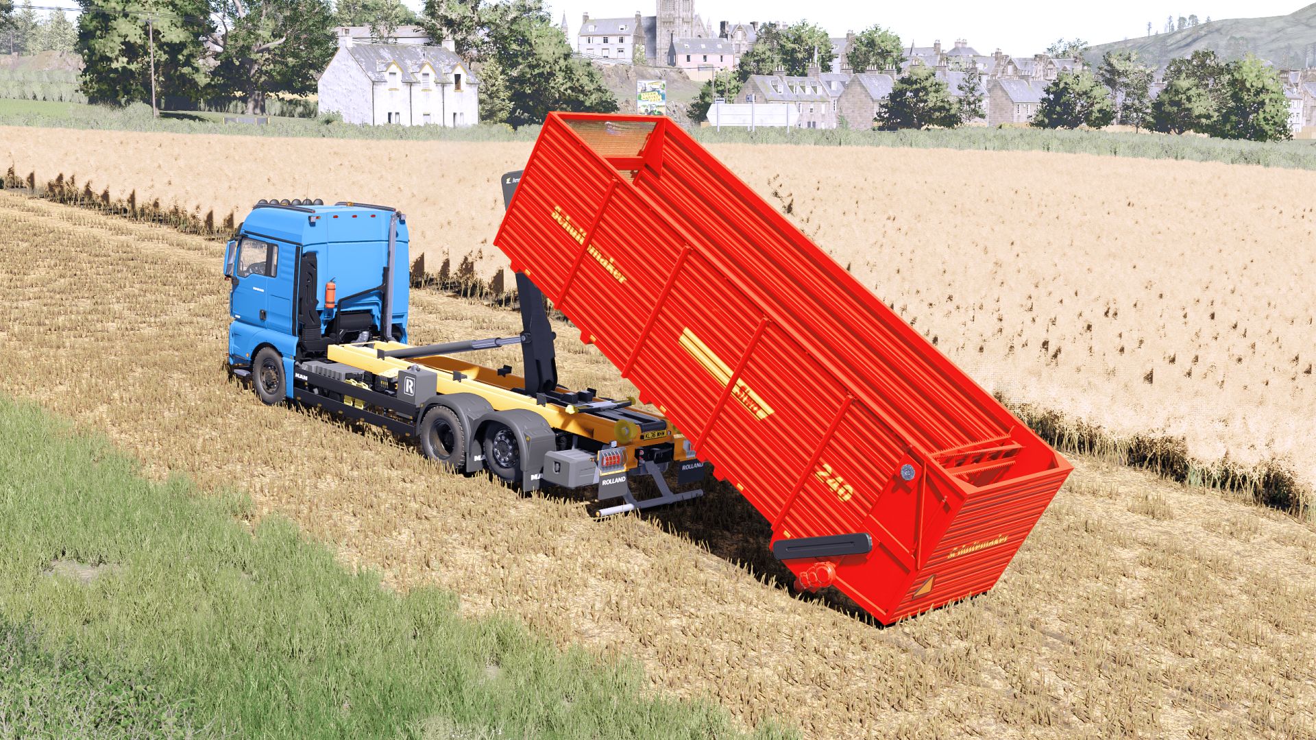 Schuitemaker Siwa 240 Hooklift Silage Container