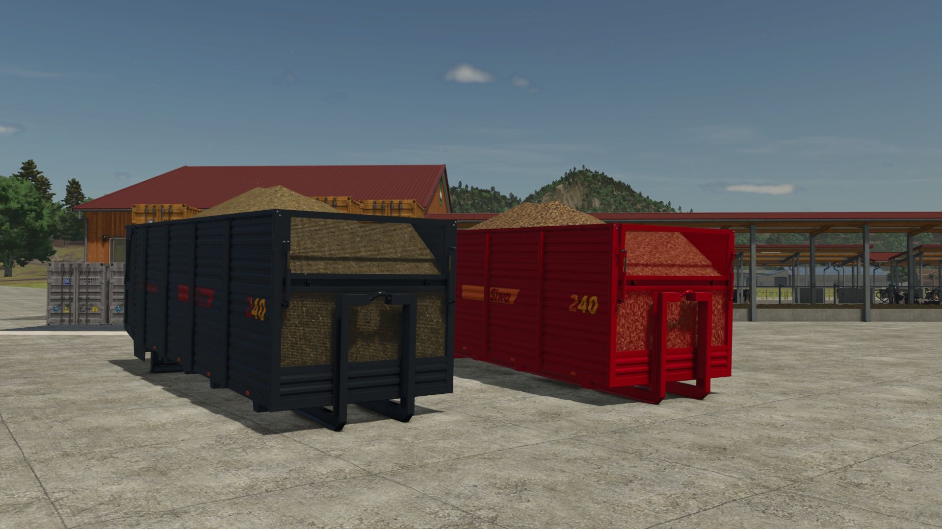 Conteneur d'ensilage Schuitemaker Siwa 240 Hooklift