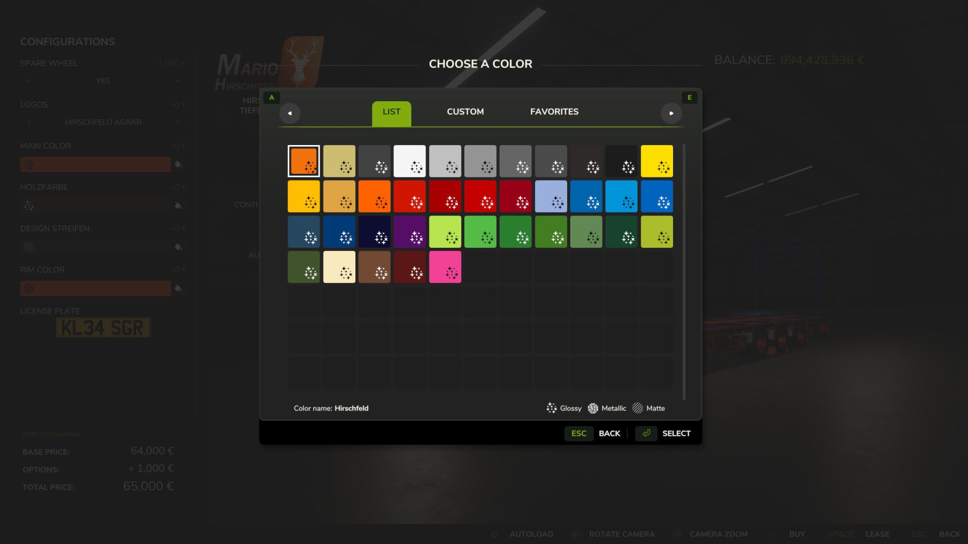 Переоборудование низкорамного трала Schwarzmüller – издание Hirschfeld