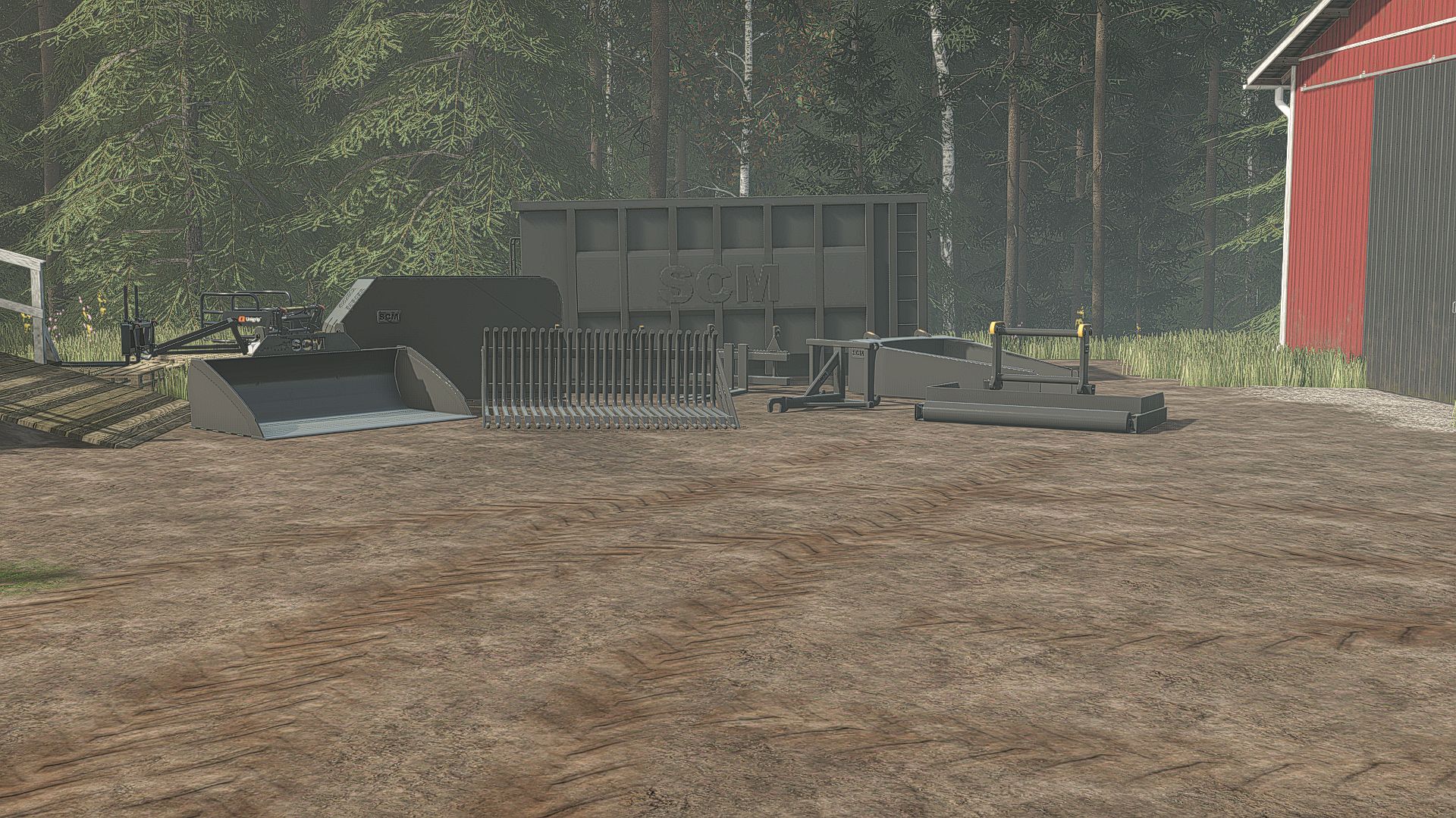 Пакет инструментов для колесных погрузчиков SCM