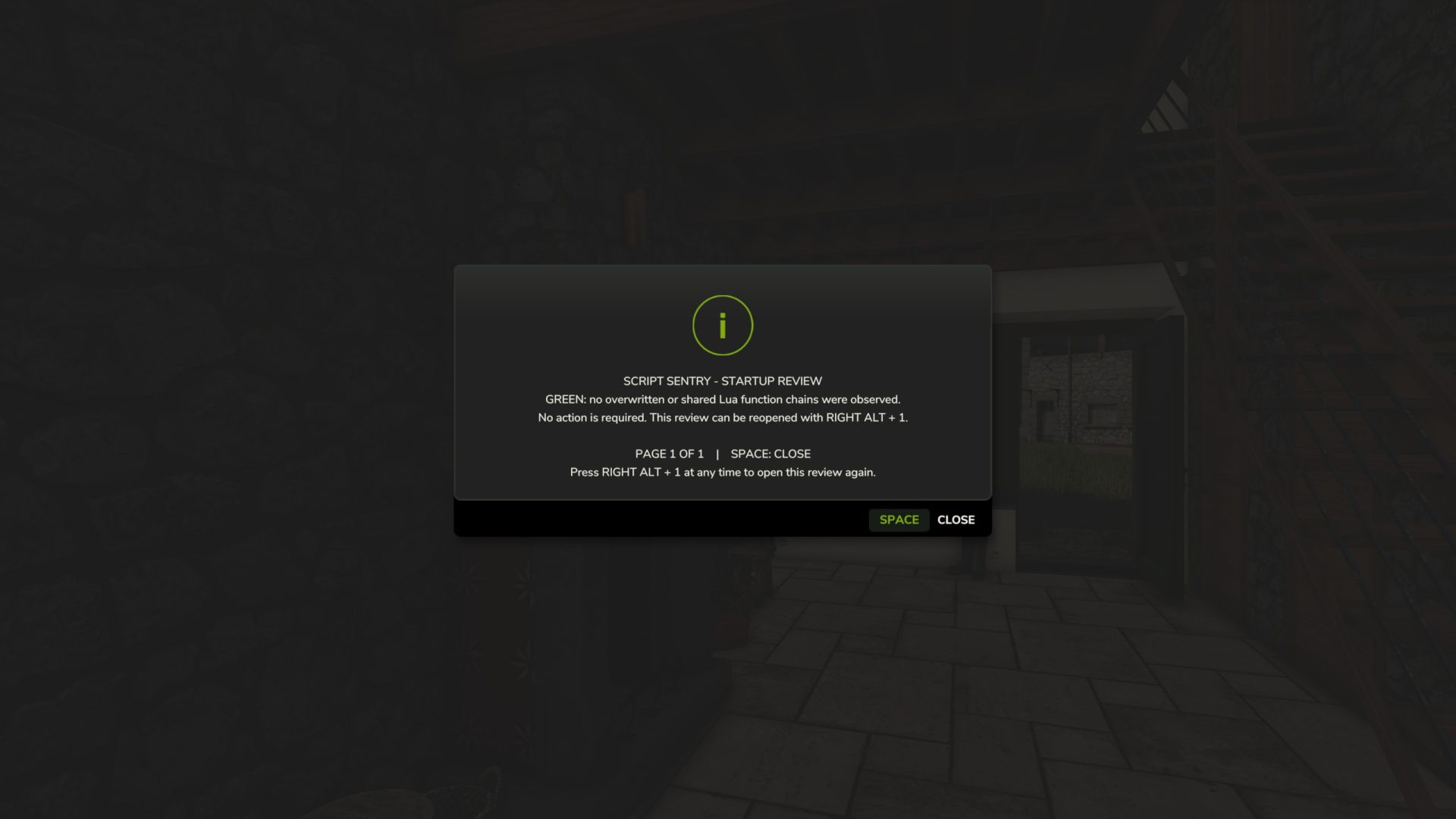 Script Sentry – Mod çakışması bildirimleri