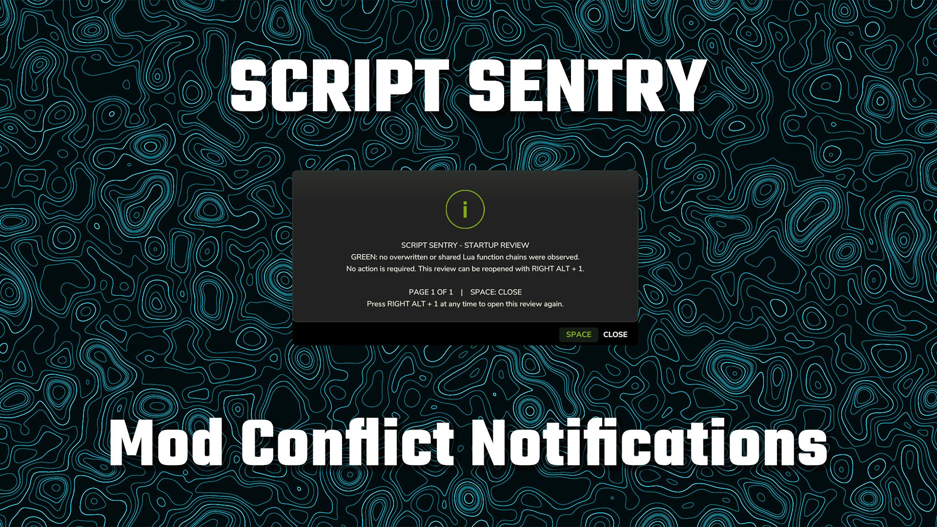 Script Sentry – Mod çakışması bildirimleri