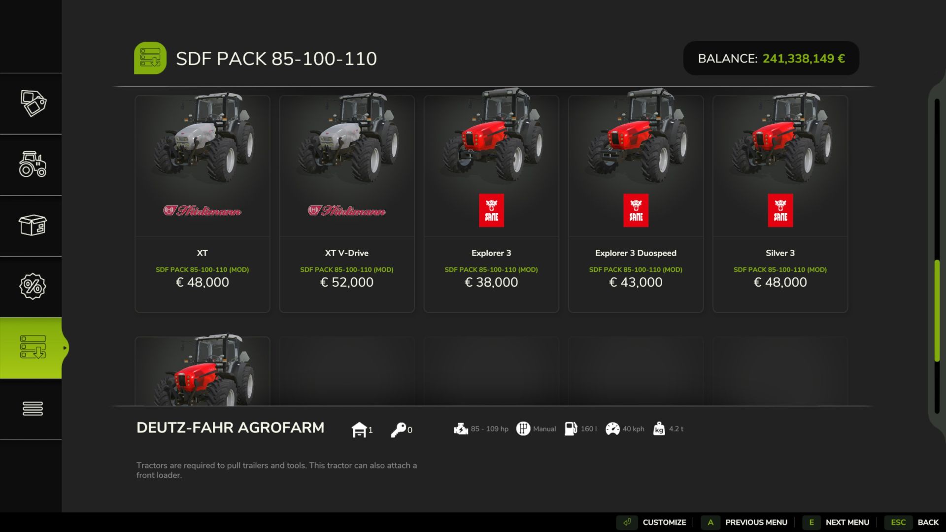 SDF Pack