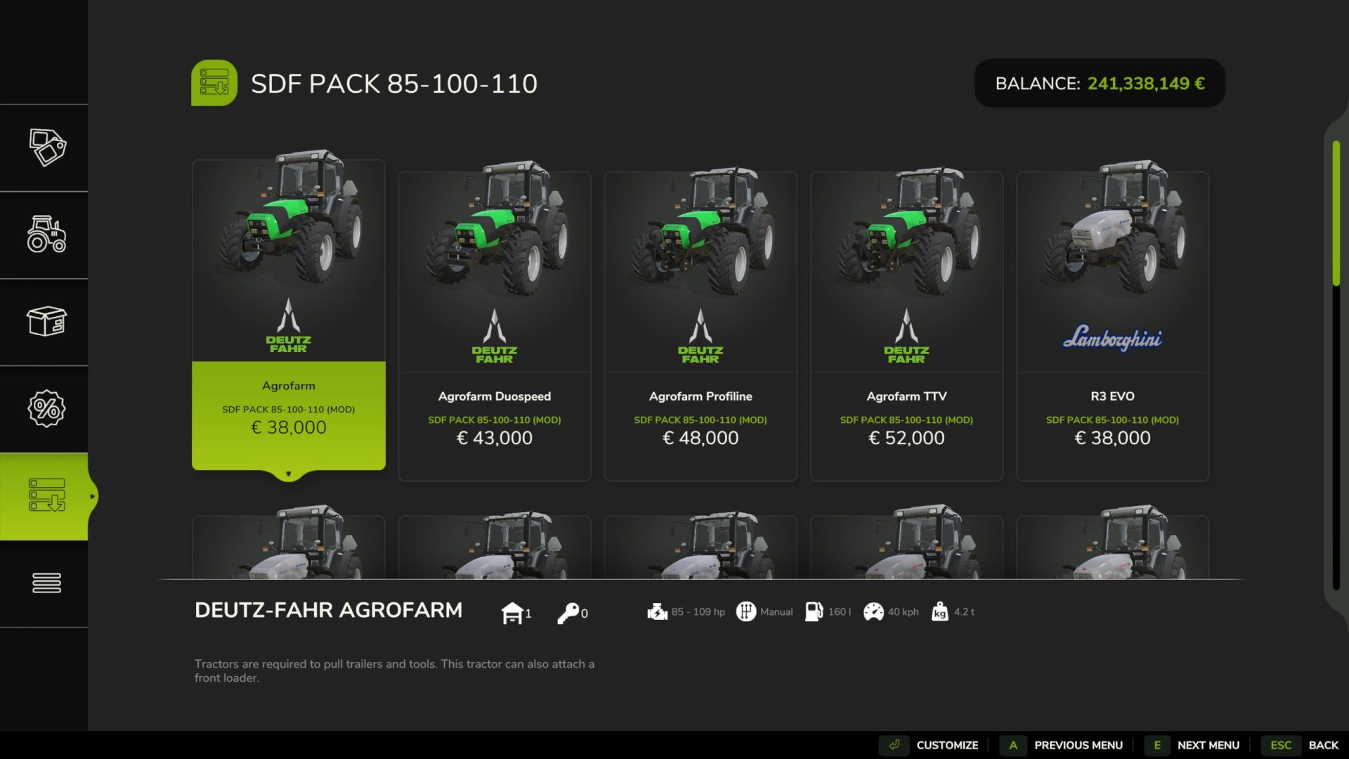 SDF Pack