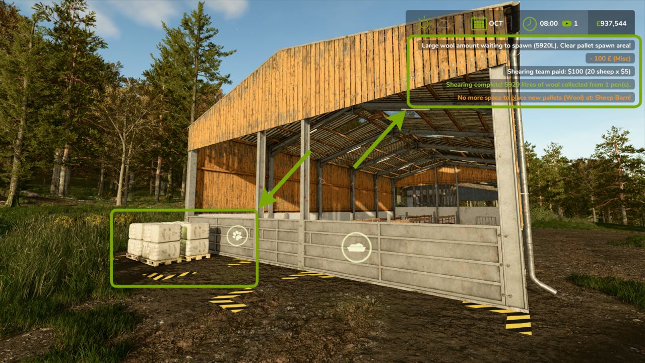 Seasonal Wool Production