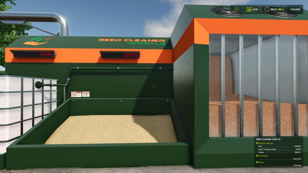 Pulitore per semi 1200-LG