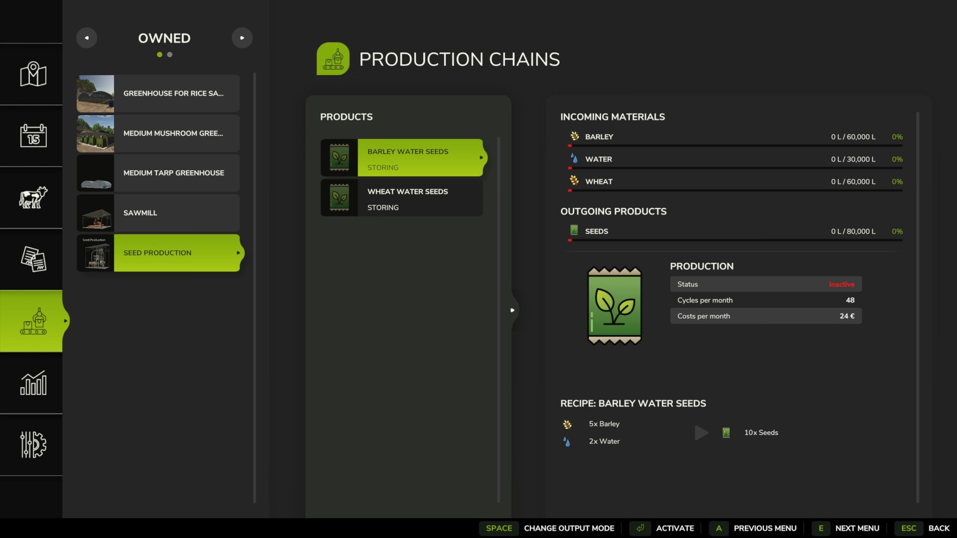 Seed production