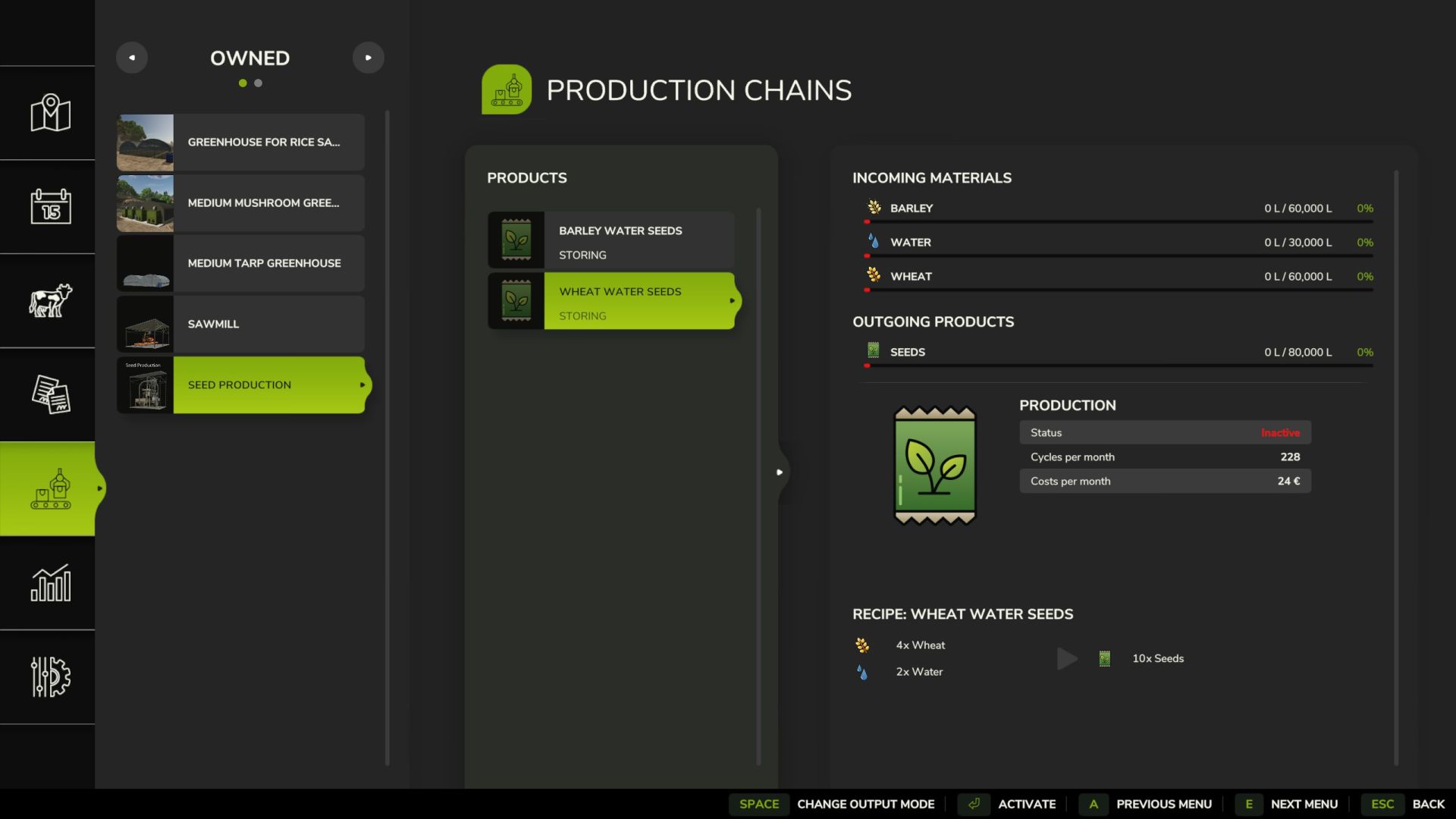 Seed production