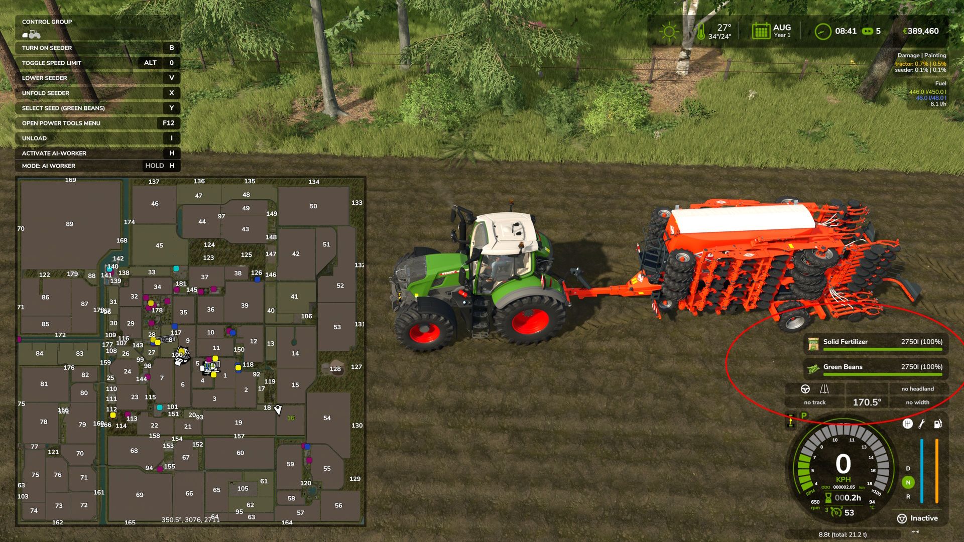 Seeders with planters cultures