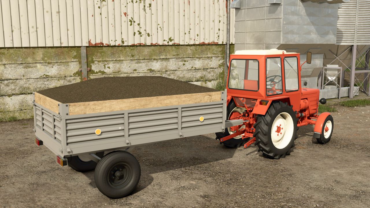 Remorque auto-construite