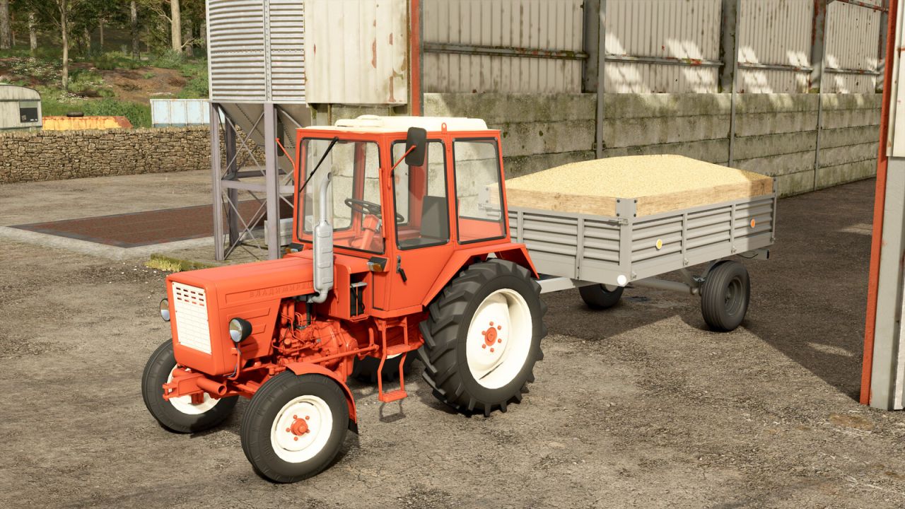 Remorque auto-construite