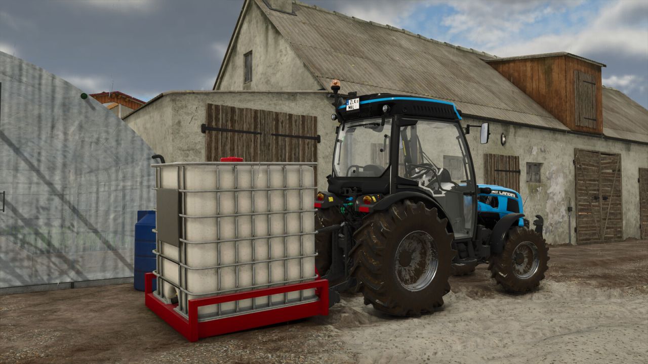 Selbstgebauter Wassertank