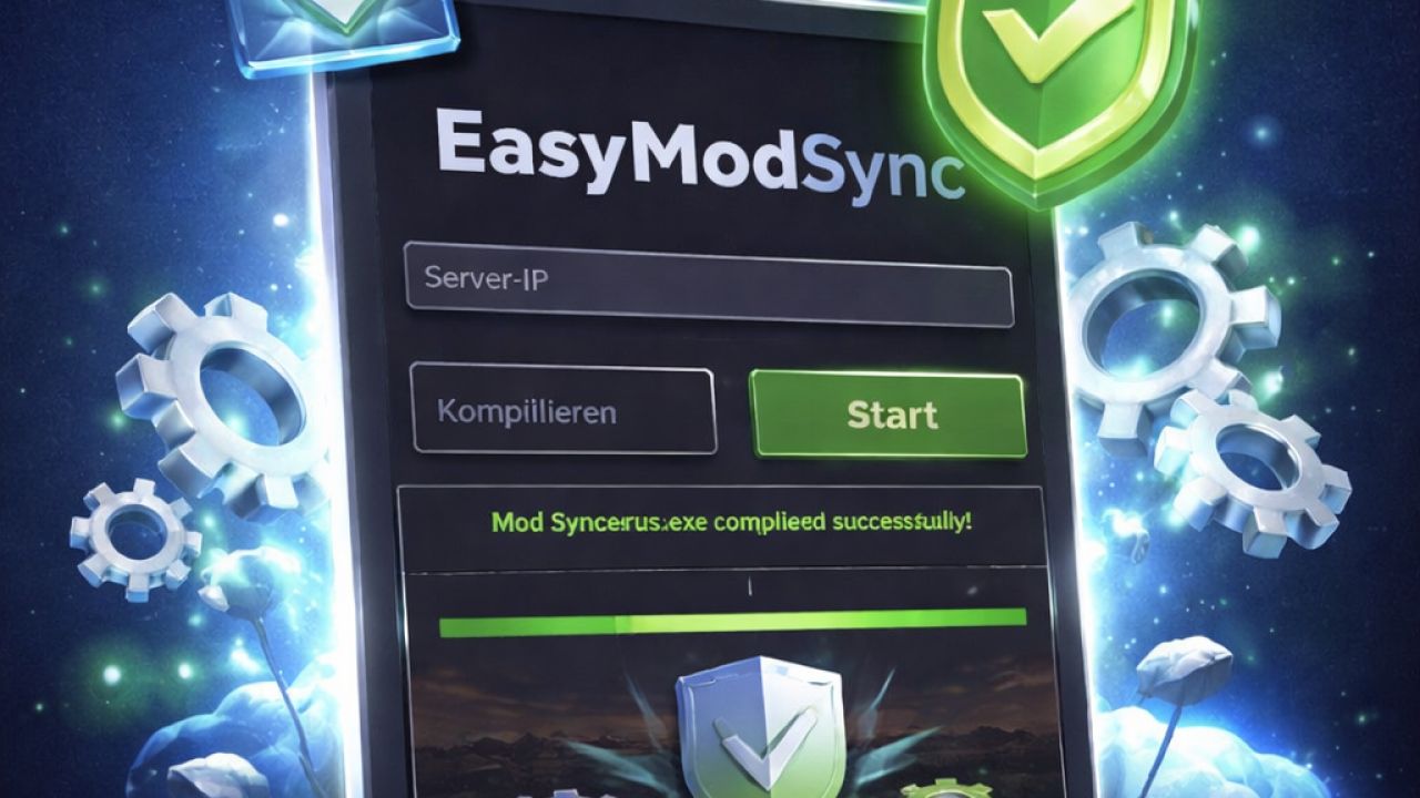 Self-synchronizing mod tool for server operators