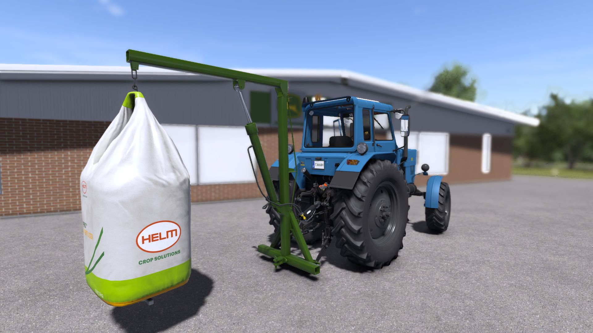 Ładowarka big bagów własnej roboty