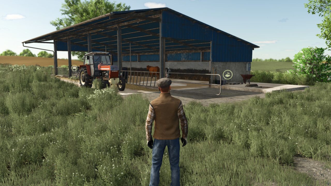 Auto -made de cowshed