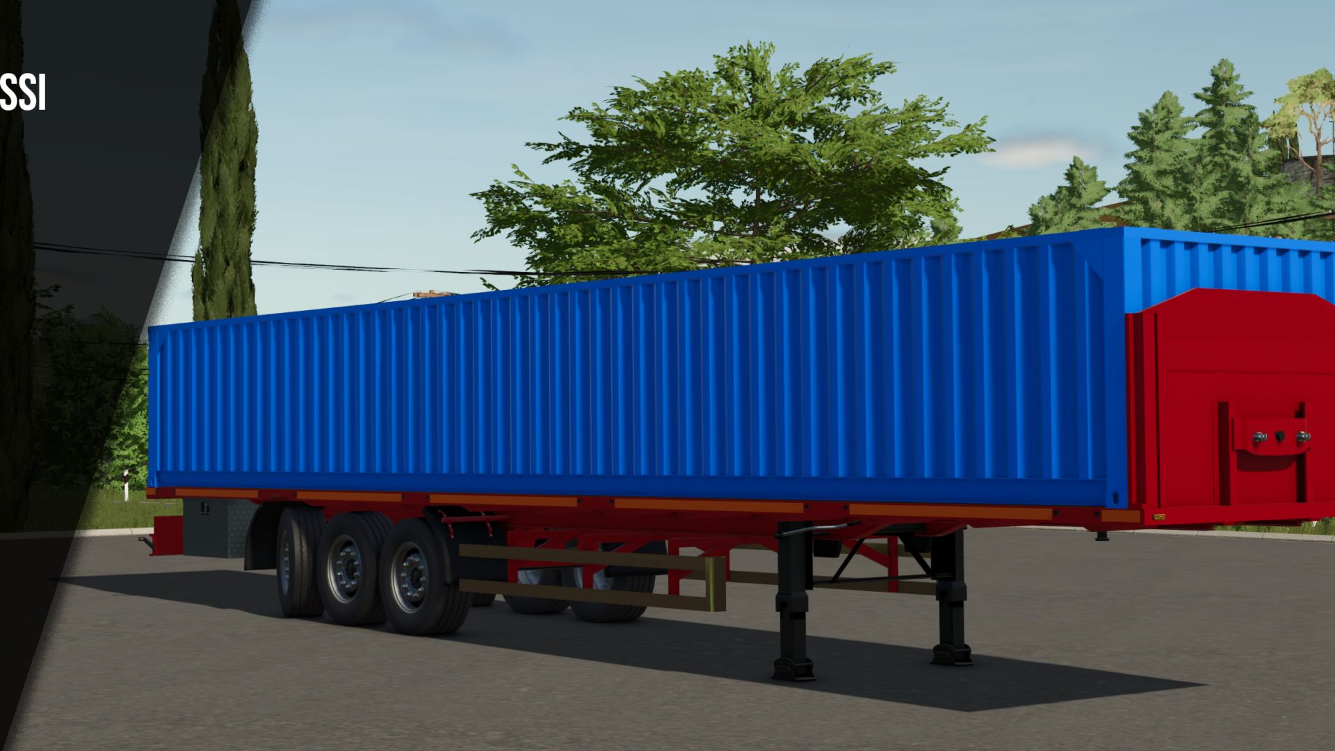 Semi -trailer 3 assen