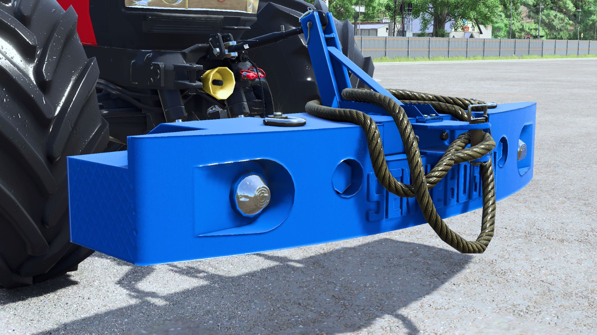 Sennebogen 2700kg Poids