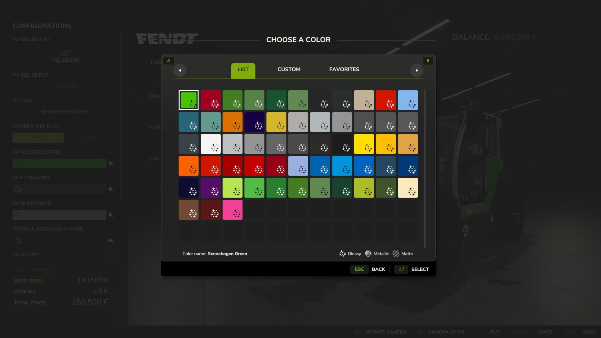 Sennebogen G340/Fendt Cargo T740