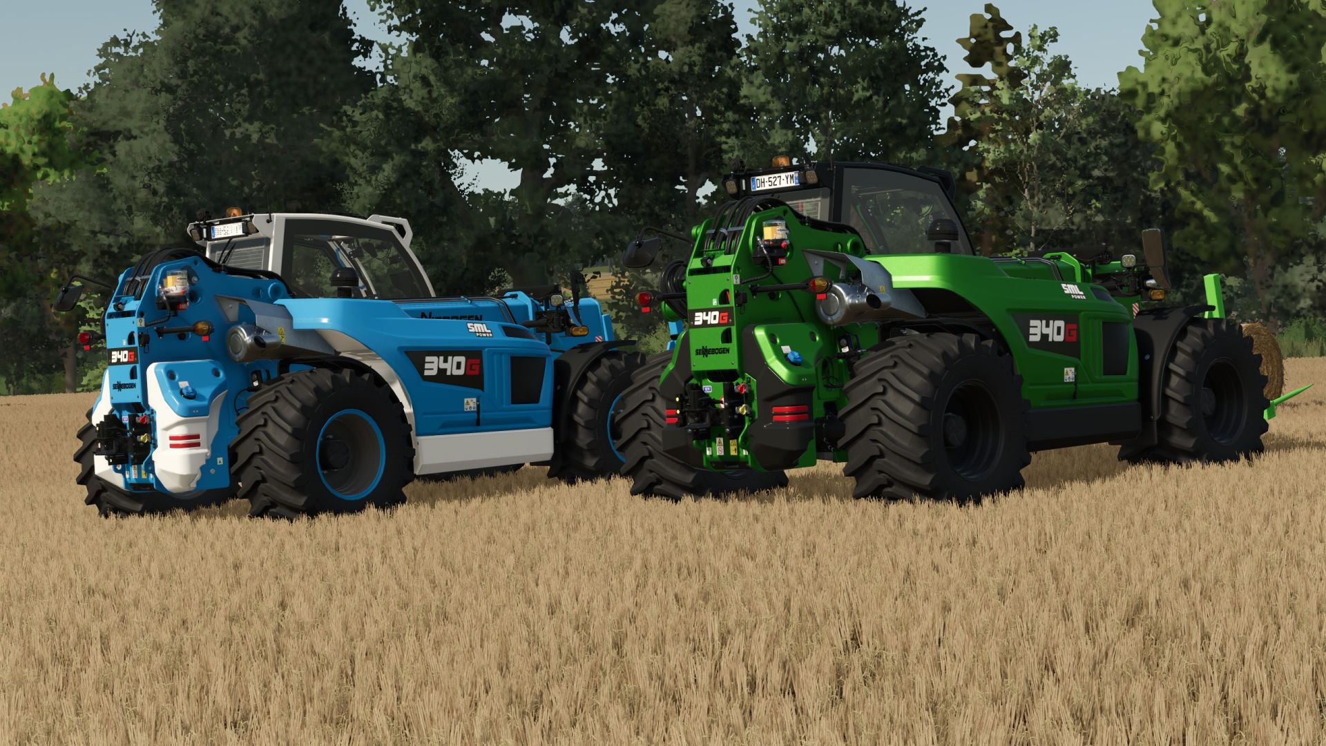 Sennebogen G340/Fendt Cargo T740