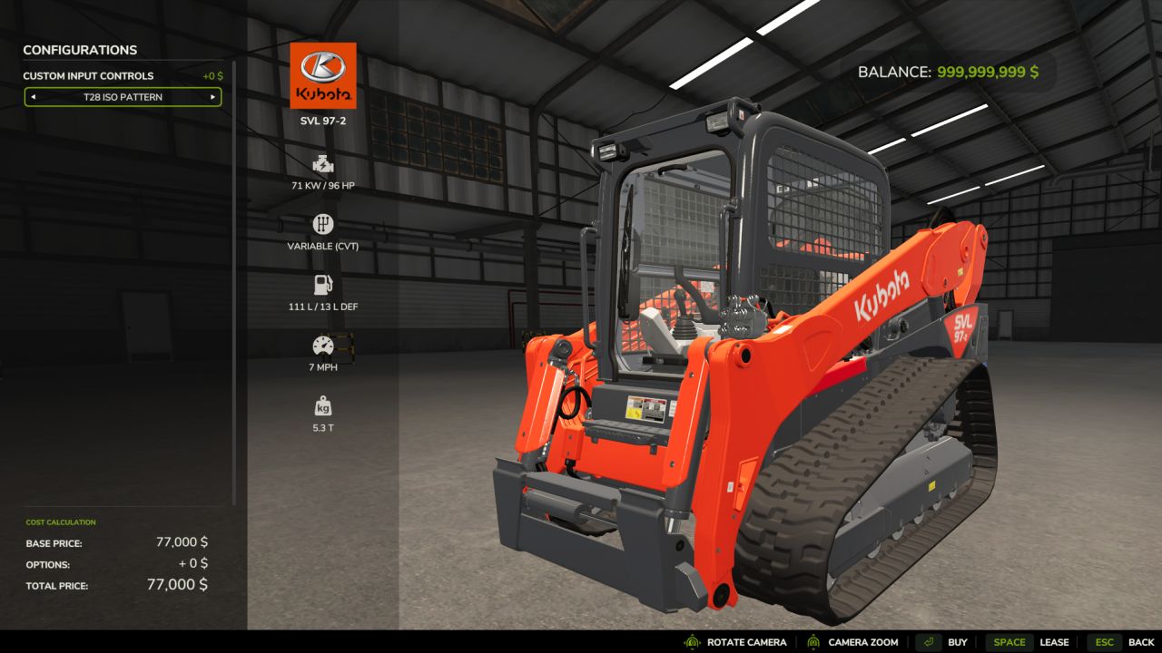 Separate Driving Controls by Individual Machine