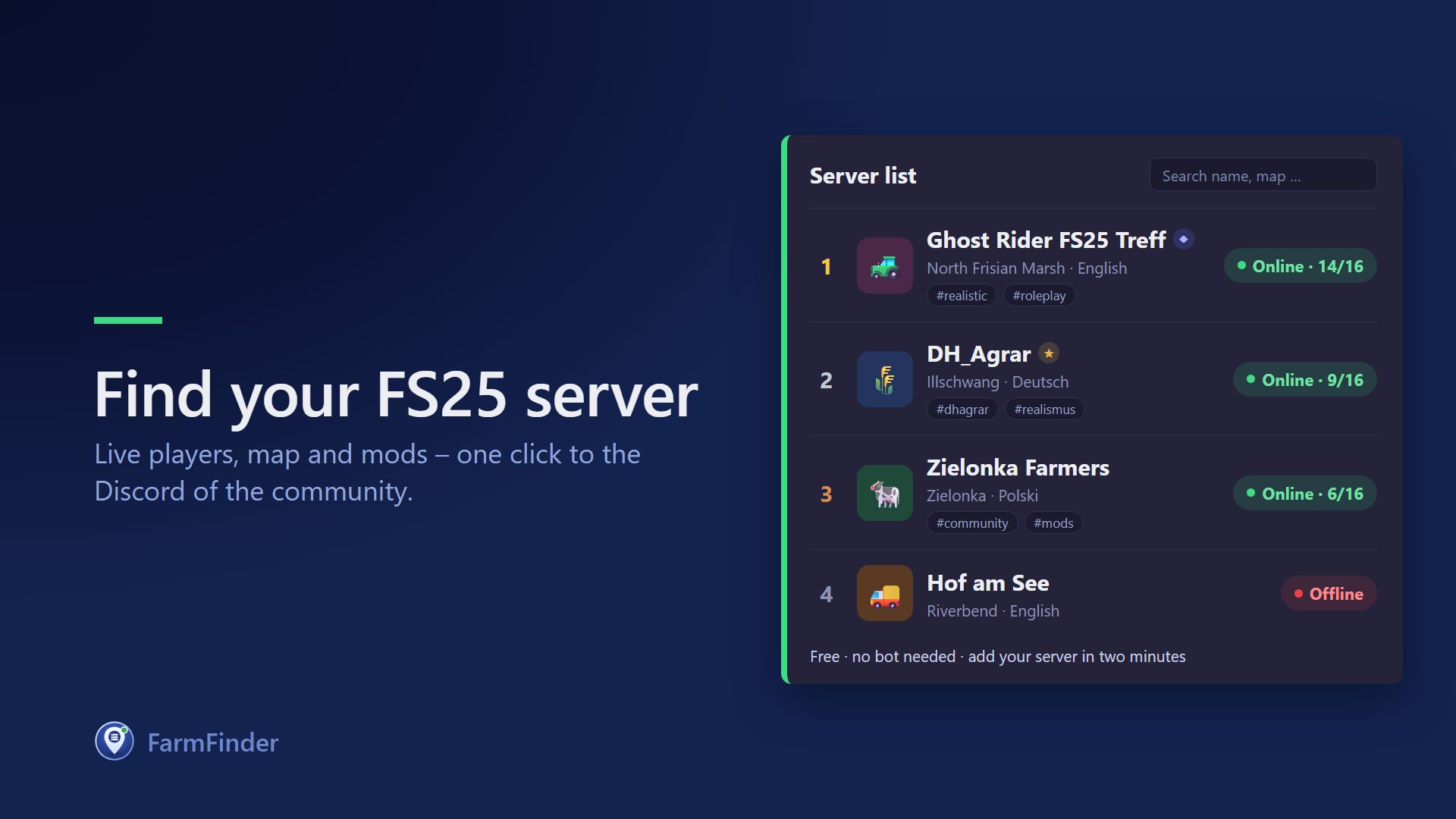 Serversuche