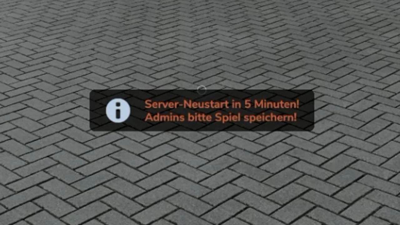Server Restart Notification