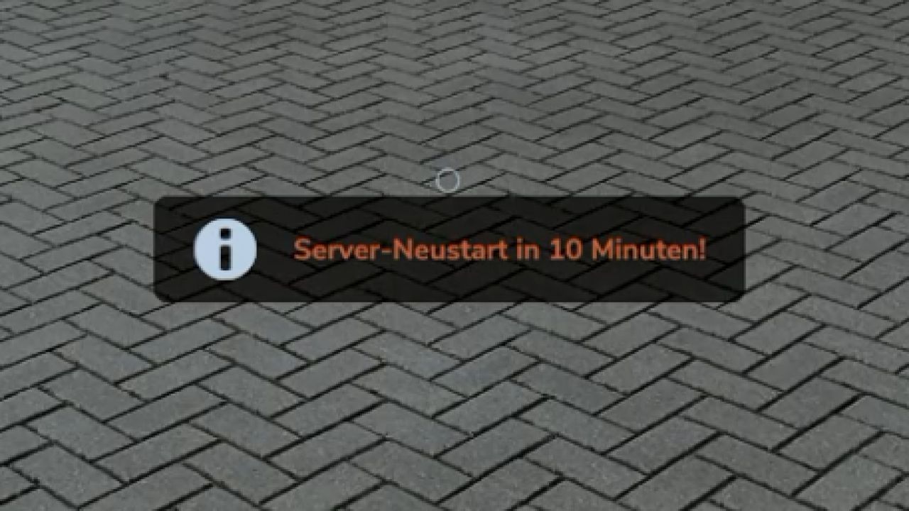 Server Restart Notification