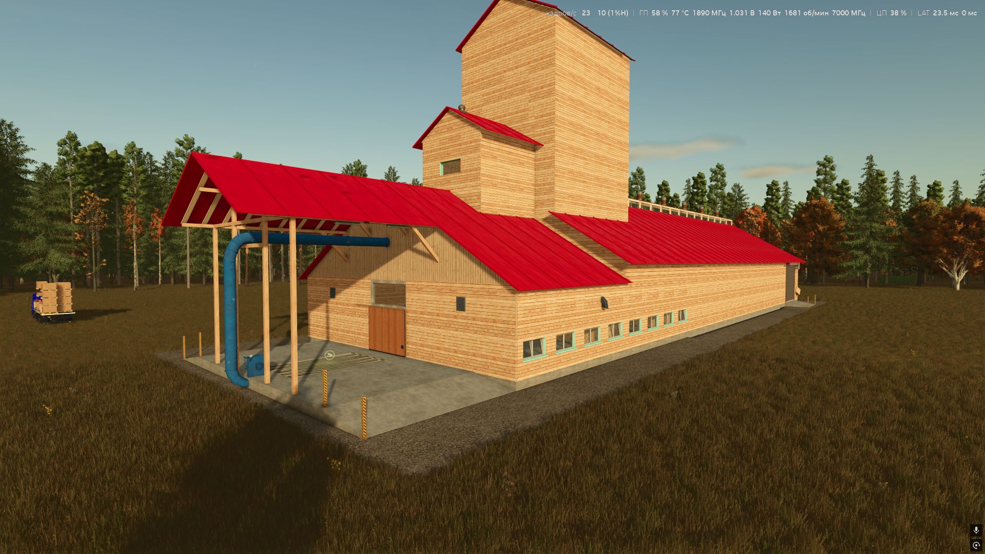 Set of projects for buildings under construction