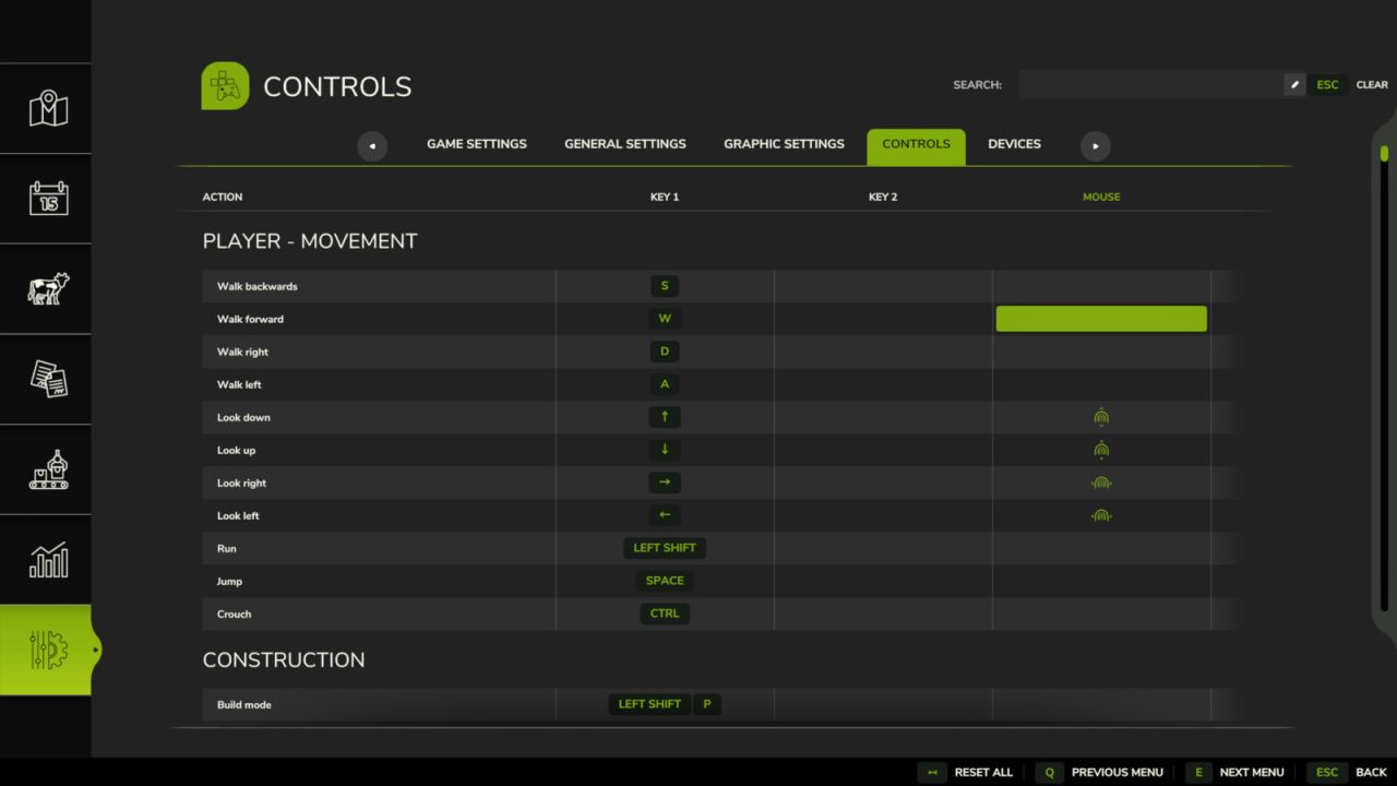 Settings Search