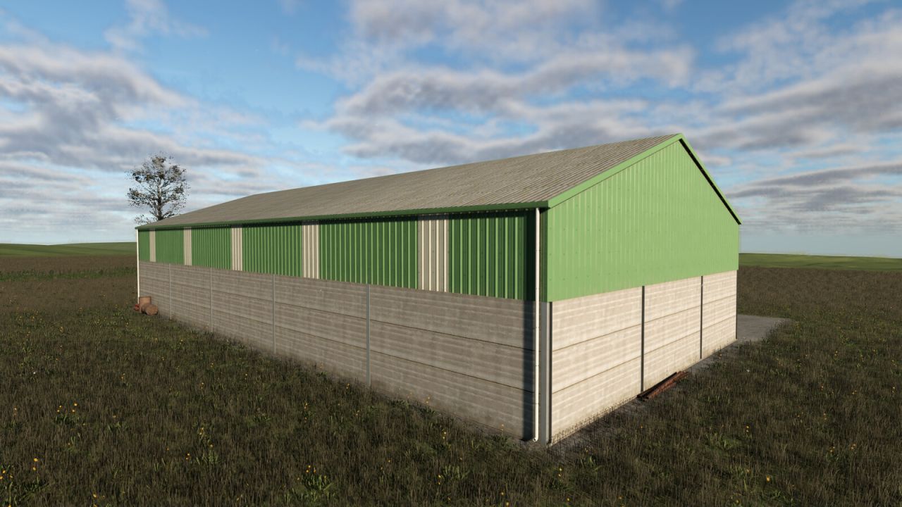 Schuur voor machines