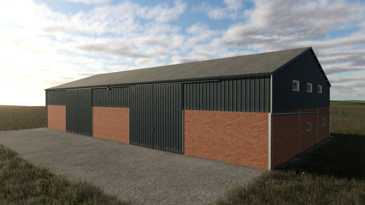 Schuur voor machines