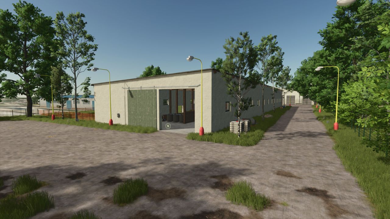 Granero para ovejas y cabras grande