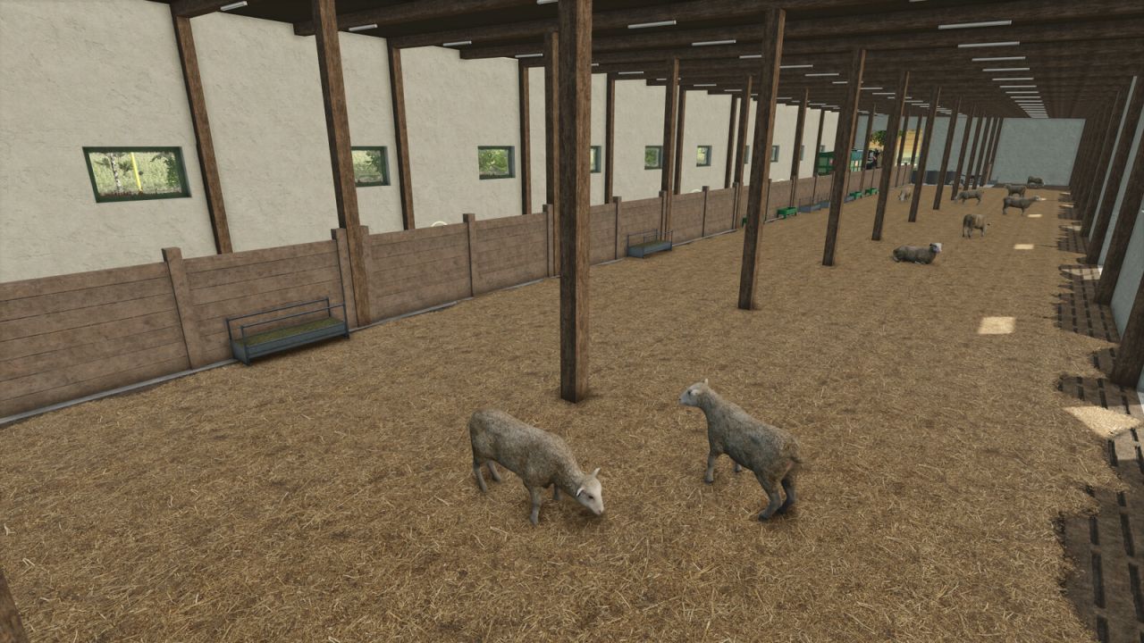 Grange à moutons et chèvres grande