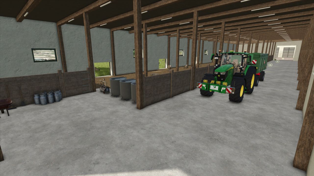 Grange à moutons et chèvres grande