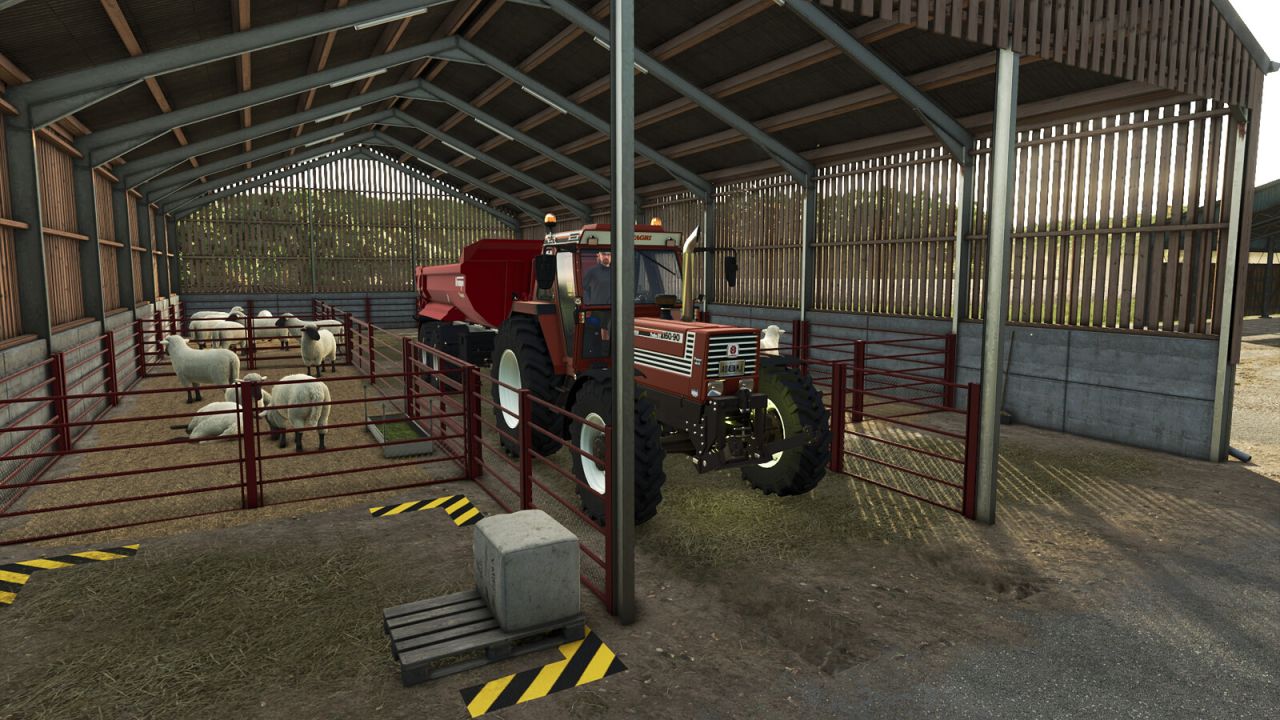 Grange à moutons et chèvres