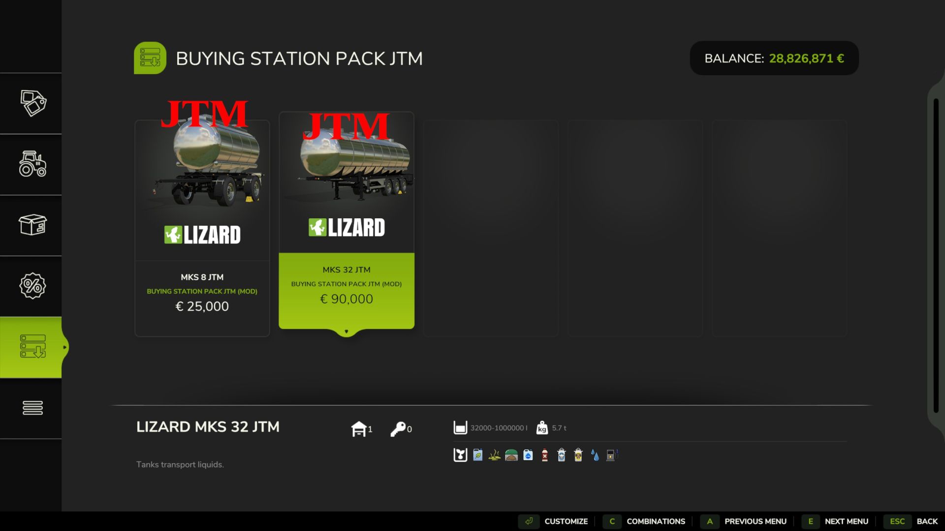 Shopping station pack