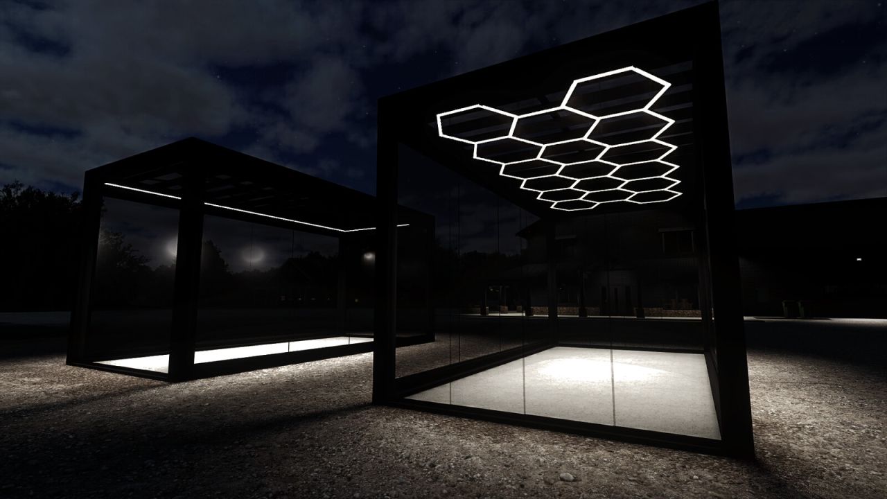 Contenitore per showroom